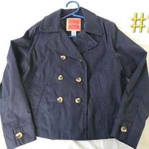 Isaac Mizrahi Women's Dark Blue Peacoat